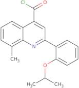 2-(2-Isopropoxyphenyl)-8-methylquinoline-4-carbonyl chloride