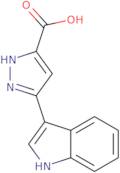 5-(1H-Indol-3-yl)-1H-pyrazole-3-carboxylic acid