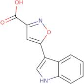 5-(1H-Indol-3-yl)isoxazole-3-carboxylic acid