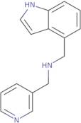 (1H-Indol-4-ylmethyl)(pyridin-3-ylmethyl)amine