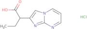 2-Imidazo[1,2-a]pyrimidin-2-ylbutanoic acid hydrochloride