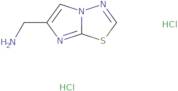 (Imidazo[2,1-b][1,3,4]thiadiazol-6-ylmethyl)amine dihydrochloride