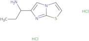 (1-Imidazo[2,1-b][1,3]thiazol-6-ylpropyl)amine dihydrochloride