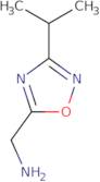 [(3-Isopropyl-1,2,4-oxadiazol-5-yl)methyl]amine hydrochloride