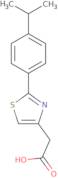 [2-(4-Isopropylphenyl)-1,3-thiazol-4-yl]acetic acid