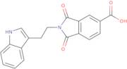 2-[2-(1H-Indol-3-yl)ethyl]-1,3-dioxoisoindoline-5-carboxylic acid