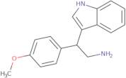 [2-(1H-Indol-3-yl)-2-(4-methoxyphenyl)ethyl]amine