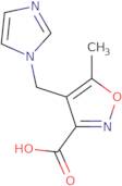 4-(1H-Imidazol-1-ylmethyl)-5-methylisoxazole-3-carboxylic acid