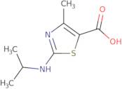 2-(Isopropylamino)-4-methyl-1,3-thiazole-5-carboxylic acid