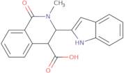 3-(1H-Indol-2-yl)-2-methyl-1-oxo-1,2,3,4-tetrahydroisoquinoline-4-carboxylic acid