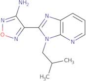 4-(3-Isobutyl-3H-imidazo[4,5-b]pyridin-2-yl)-1,2,5-oxadiazol-3-amine