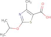 2-Isopropoxy-4-methyl-1,3-thiazole-5-carboxylic acid