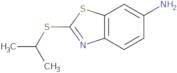 2-(Isopropylthio)-1,3-benzothiazol-6-amine