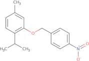 1-Isopropyl-4-methyl-2-[(4-nitrobenzyl)oxy]benzene