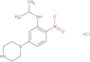 N-Isopropyl-2-nitro-5-piperazin-1-ylaniline hydrochloride