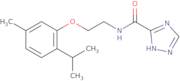 N-[2-(2-Isopropyl-5-methylphenoxy)ethyl]-1H-1,2,4-triazole-3-carboxamide