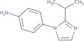 [4-(2-Isopropyl-1H-imidazol-1-yl)phenyl]amine