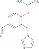 3-(1H-Imidazol-1-ylmethyl)-4-isopropoxybenzaldehyde