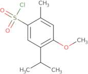 5-Isopropyl-4-methoxy-2-methylbenzenesulfonyl chloride