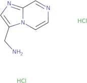 (Imidazo[1,2-a]pyrazin-3-ylmethyl)amine dihydrochloride