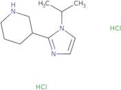 3-(1-Isopropyl-1H-imidazol-2-yl)piperidine dihydrochloride