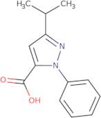 3-Isopropyl-1-phenyl-1H-pyrazole-5-carboxylic acid