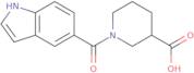 1-(1H-Indol-5-ylcarbonyl)piperidine-3-carboxylic acid