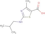 2-(Isobutylamino)-4-methyl-1,3-thiazole-5-carboxylic acid