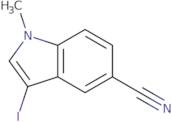 3-Iodo-1-methyl-1H-indole-5-carbonitrile