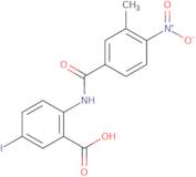 5-Iodo-2-[(3-methyl-4-nitrobenzoyl)amino]benzoic acid