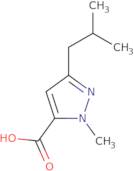 3-Isobutyl-1-methyl-1H-pyrazole-5-carboxylic acid