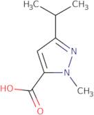 3-Isopropyl-1-methyl-1H-pyrazole-5-carboxylic acid