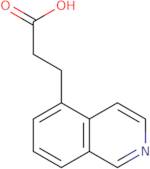 3-(Isoquinolin-5-yl)propanoic acid