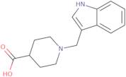 1-(1H-Indol-3-ylmethyl)piperidine-4-carboxylicacid