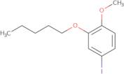 4-Iodo-1-methoxy-2-(pentyloxy)benzene