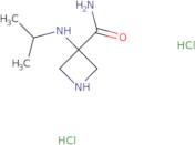 3-(Isopropylamino)azetidine-3-carboxamidedihydrochloride