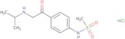 N-[4-[[(1-Methylethyl)amino]acetyl]phenyl]-methanesulfonamide monohydrochloride