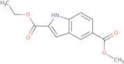 Indole-2,5-dicarboxylic acid 2-ethyl ester 5-methylester