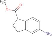 1H-Indene-1-carboxylic acid, 5-amino-2,3-dihydro-, methylester