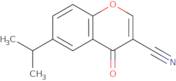 6-Isopropyl-4-oxo-4H-1-benzopyran-3-carbonitrile