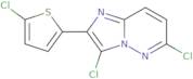 Imidazo[1,2-b]pyridazine,3,6-dichloro-2-(5-chloro-2-thienyl)-