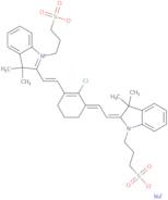 3H-Indolium,2-[2-[2-chloro-3-[[1,3-dihydro-3,3-dimethyl-1-(3-sulfopropyl)-2H-indol-2-ylidene]eth...