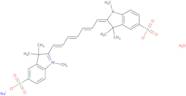 3H-Indolium,2-[7-(1,3-dihydro-1,3,3-trimethyl-5-sulfo-2H-indol-2-ylidene)-1,3,5-heptatrienyl]-1,3,…