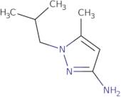 1-Isobutyl-5-methyl-1H-pyrazol-3-amine