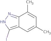 3-Iodo-5,7-dimethyl-1H-indazole