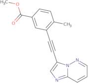 4. 3-(2-Imidazo[1,2-b]pyridazin-3-ylethynyl)-4-methyl-, methyl ester