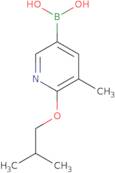 6-Isobutoxy-5-methylpyridine-3-boronic acid