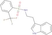 (2-indol-3-ylethyl)((2-(trifluoromethyl)phenyl)sulfonyl)amine