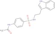 N-(4-(((2-Indol-3-ylethyl)amino)sulfonyl)phenyl)ethanamide