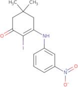 2-Iodo-5,5-dimethyl-3-((3-nitrophenyl)amino)cyclohex-2-en-1-one